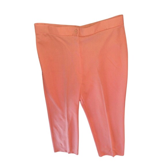 VINTAGE 70S PASTEL PANTS NWOT Beeline Fashions Size 16 Pink - Picture 4 of 8